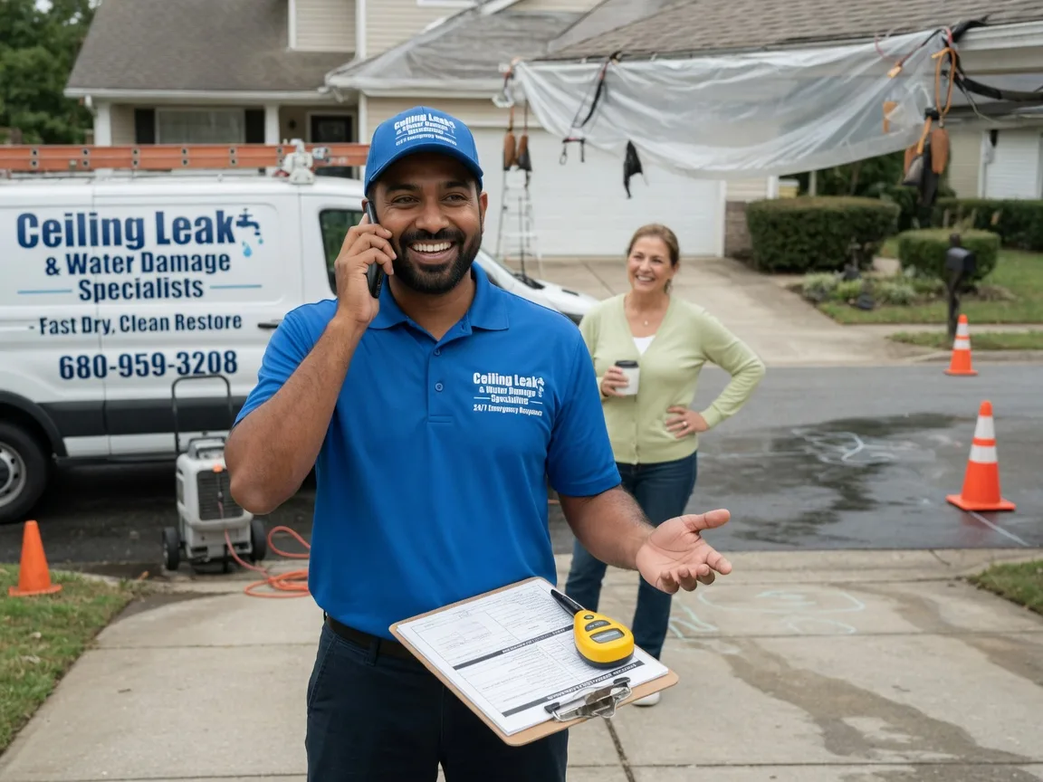 Ceiling Leak Cleanup Farson, WY FAQs